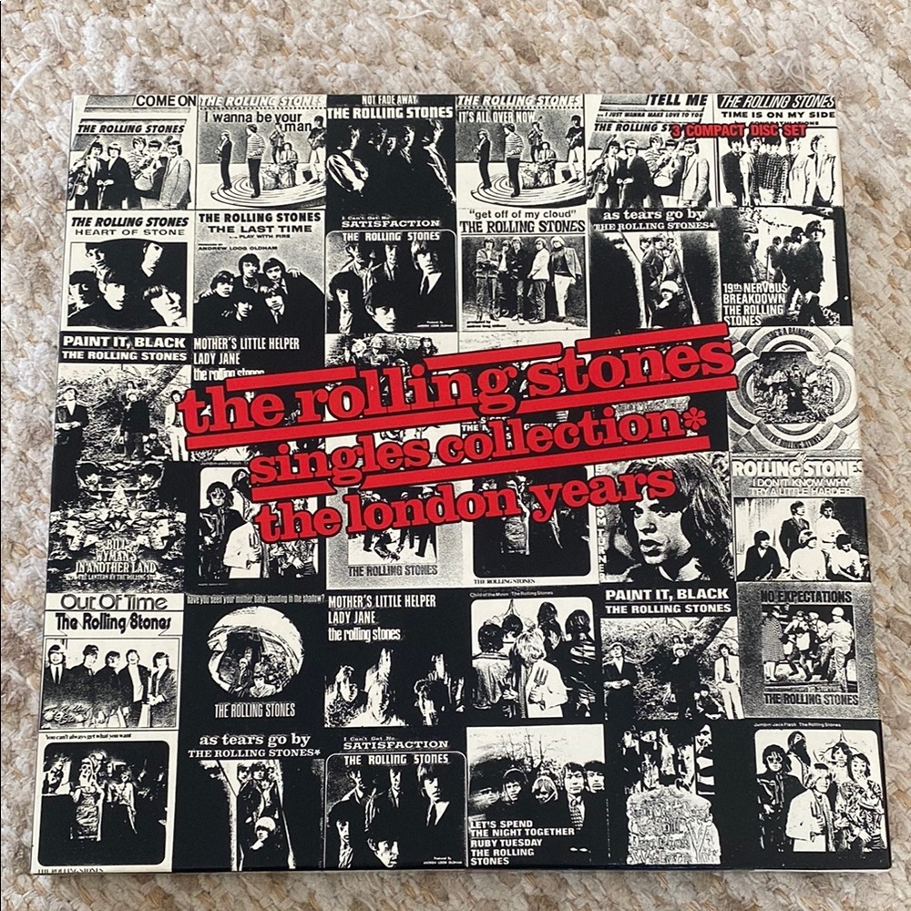 The Rolling Stones Singles Collection 3 compact disc set
The London Years